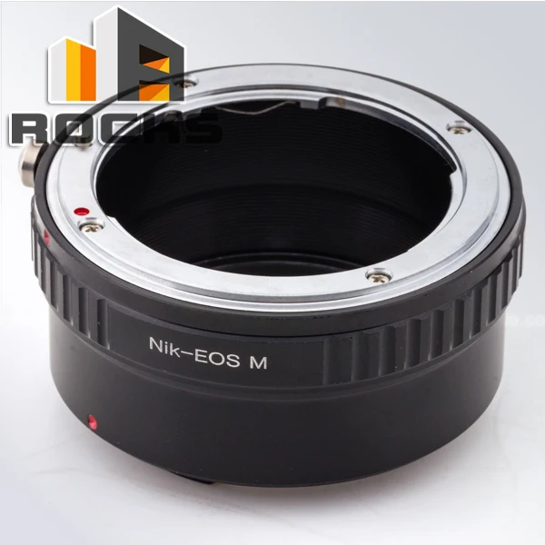 

lens adapter work for Nikon F lens to Canon EOS M camera