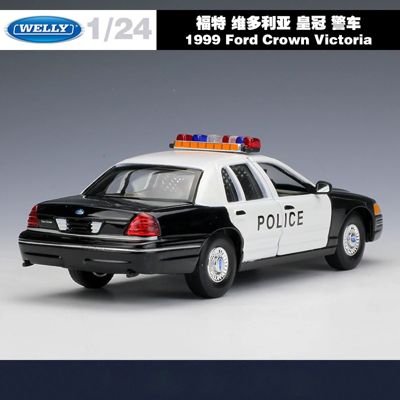 WELLY 1:24 Масштаб высокий симулятор Ford Crown Victoria Nypd полиция \ такси Модель автомобиля игрушки литые автомобили Металл мальчик игрушки коллекция