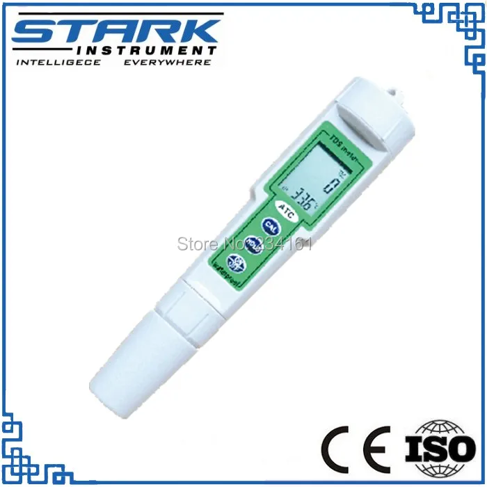 

Pen type TDS Tester, pocket EC meter, Function 3 in 1, 0-9999ppm,High Quality Conductivity Tester Aquarium EC CF TDS Meter