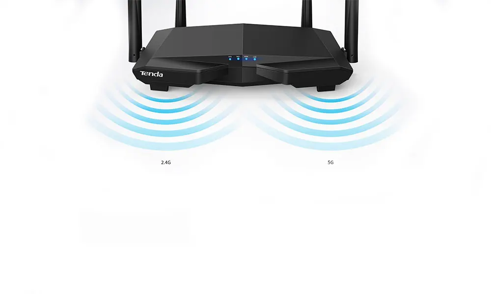 Tenda AC6 двухдиапазонный беспроводной Wi-Fi маршрутизатор AC1200M 2,4 ГГц/5,0 ГГц Wi-Fi ретранслятор, приложение дистанционное управление, простая настройка