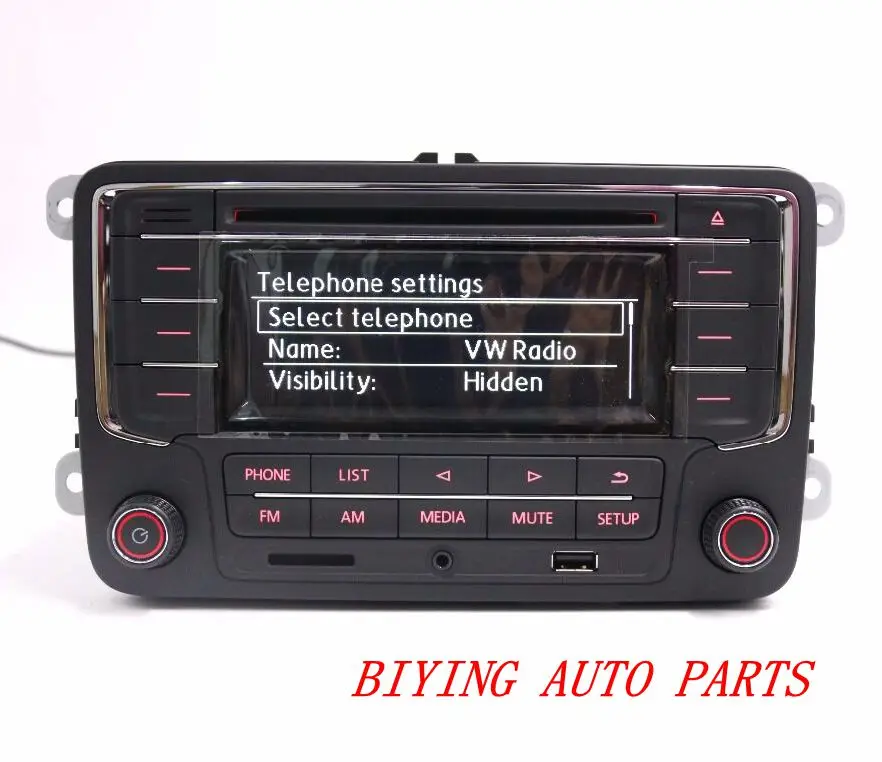 AIDUAUTO RCN210 плюс Bluetooth MP3 USB плеер CD MP3 радио использовать для Golf 5 6 Jetta Mk5 MK6 Passat B6 CC B7