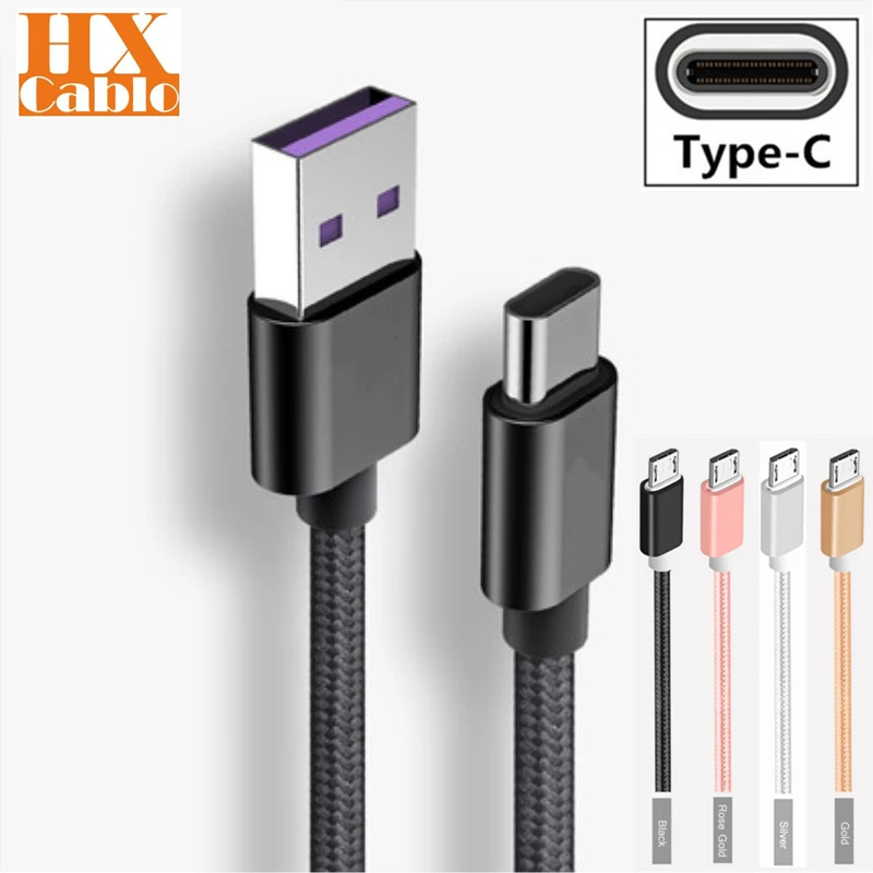 

For Xiaomi Mi8 Mi6 Mi 9 Max 3 2 Mix 2S A1 6X 5X Note3 USB Type C Cable charger Data Sync Charging cables for samsung lg oneplus