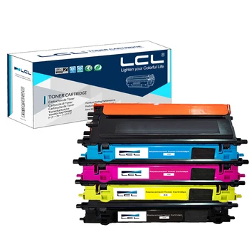 

LCL TN-195 TN-190 TN-190BK TN-195BK TN-195C TN-195M TN-195Y (4-Pack)Toner Cartridge Compatible for Brother HL-4040CN 4050CDN