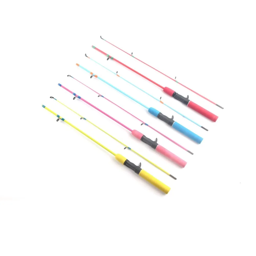 

Outdoor Fishing Color Fishing Rod 1.2 M Gun Handle Ice Fishing Rod Winter Fishing Rod Fishing Gear Children Pole