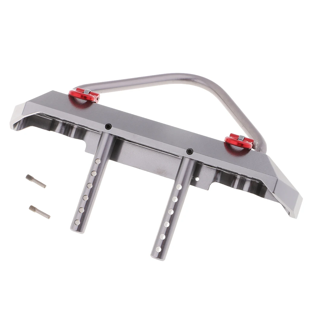 Metal Alloy Front Bumper Collision for Axail SCX10 1/10 RC Crawler Climbing Car Parts Accessories