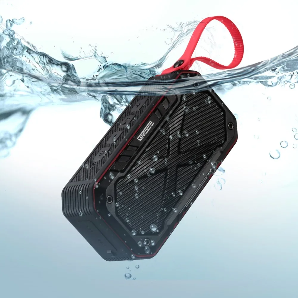 Bluetooth Speaker,MARSEE IPX7 Waterproof Portable Speaker Bass Sound