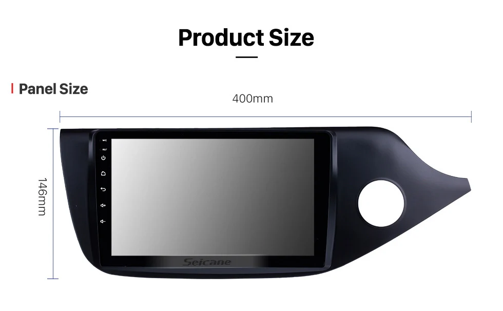 Best Seicane GPS Multimedia Player Android 8.1 9" Car Radio For 2012 2013 2014 Kia Ceed RHD 8-core Support Steering Wheel Control DVR 15