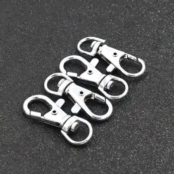 

10 pcs 37mm Stainless Steel Buckle Losber Claps For Jewelry Making Dy Necklace Bracelet Finding Accessories Wholesale Supply