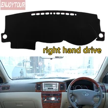 Для Toyota Corolla altis 2003-2006, чехлы для стайлинга автомобилей, коврик для приборной панели, солнцезащитный козырек, покрытие для приборной панели, ковер на заказ 2004 2005 RHD