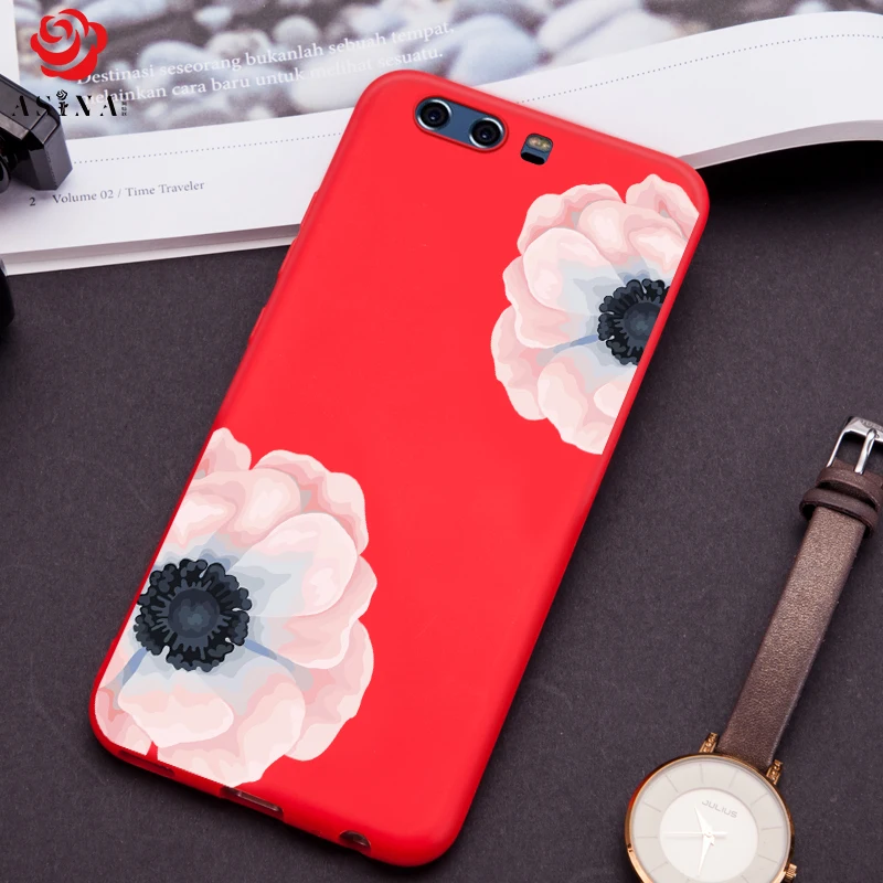ASINA de silicona caso de Huawei P10 CASO DE 3D de alivio para Huawei P10 más P10 Lite a prueba de golpes a prueba de parachoques fundas