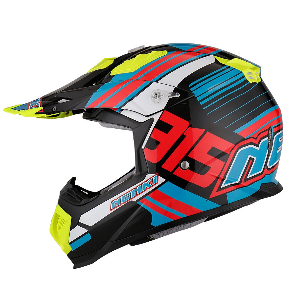 NENKI Motocross Full Face Helmet Extreme Sports Motorcycle ATV Dirt Bike MX BMX DH MTB Racing Professional Competition | Автомобили и