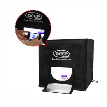 

Mini Portable Background Equipment Photo Studio Photography Light Box Kits 40cm