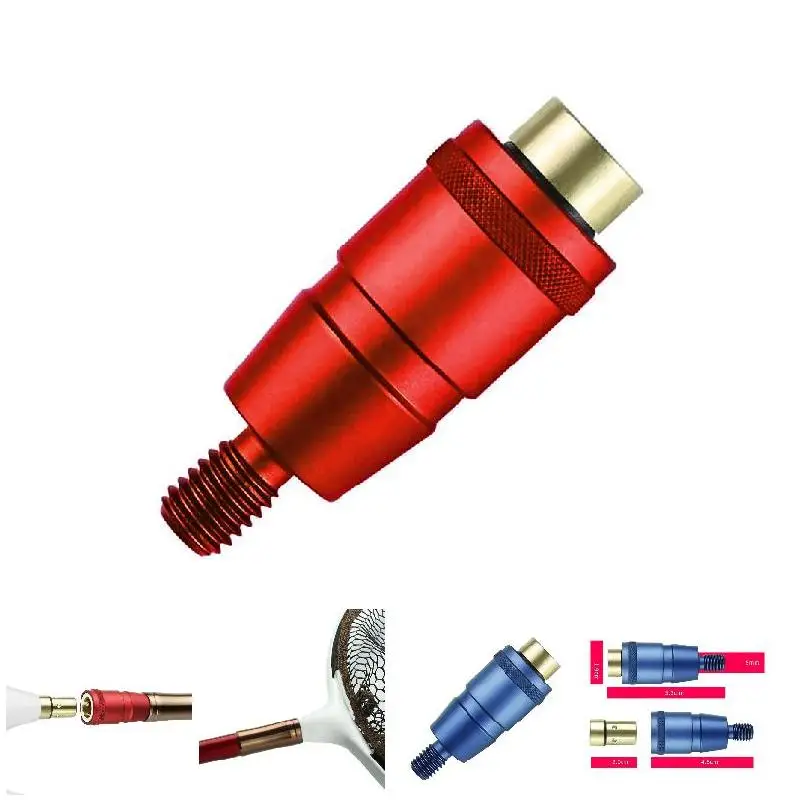 Fishing Landing Net Connector Aluminum Alloy Quick Release Adapter Dip