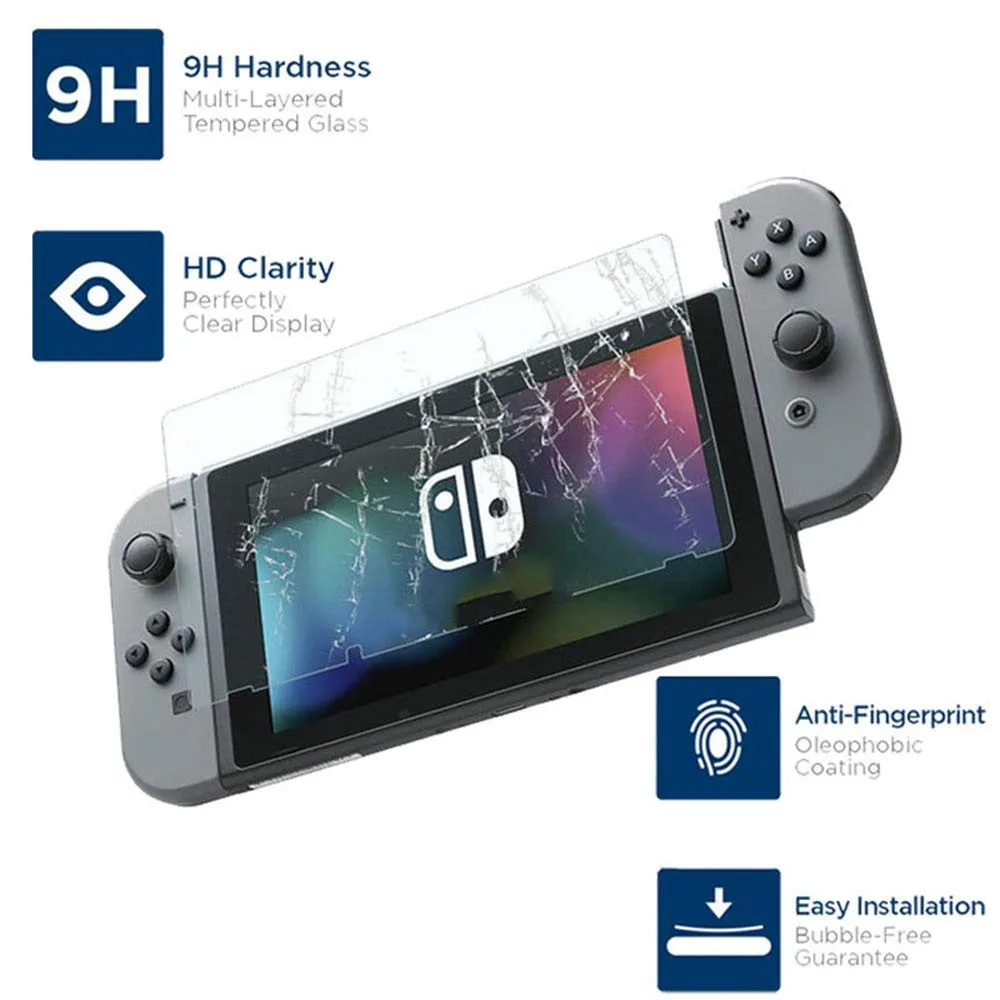 Защита экрана для Nintendo Switch 9H закаленное стекло 3DS Ultra HD Защитная пленка s NS|Защита