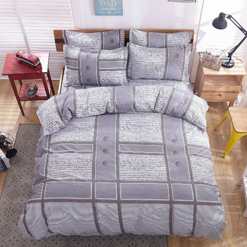 Wholesale Hot bedclothes 4pc cotton Bedding Set Warm comfortab luxury