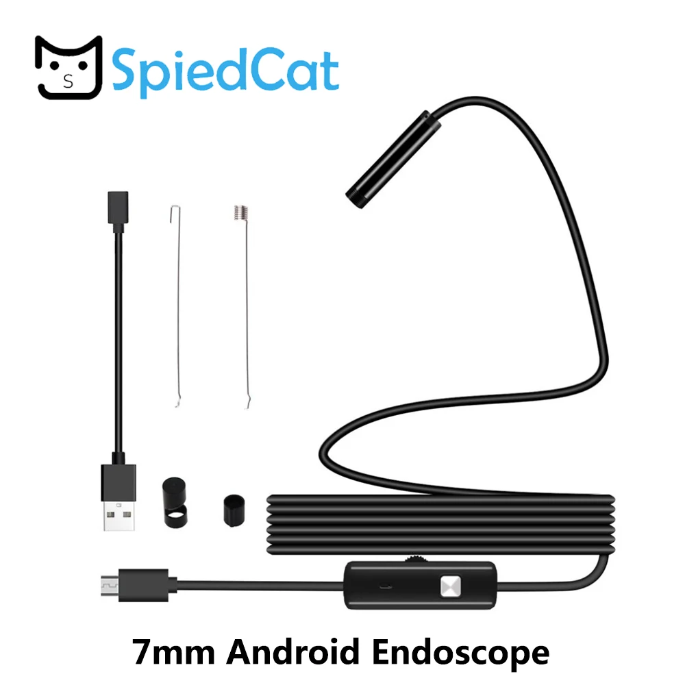 

7mm lensWIFI Mini Endoscope1M 2M 3.5M Cable Waterproof Soft Cable Borescope Inspection Camera Snake Camera8 LED For Android