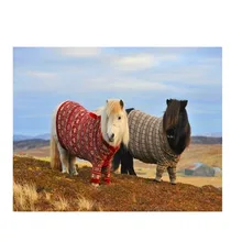 Одеяло s забавные Шетландские пони маленькие лошади удобные забавные кровати одеяло