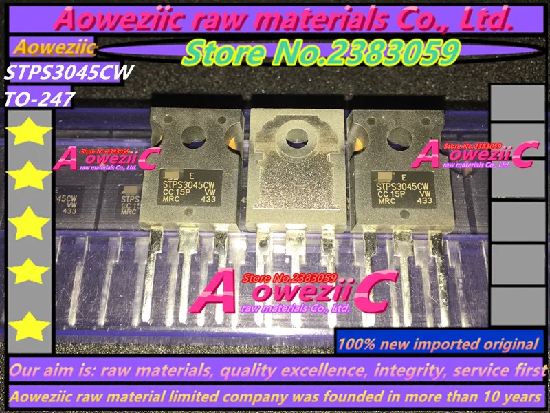 Aoweziic импортный STPS3045CW STPS3045CWC TO-247 диод Шоттки 30A/45 в