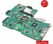Nokotion placa-mãe para laptop, placa mãe para laptop toshiba por satélite l650 c650 l655, placa principal v001800210 pro hm55 uma ddr3 com cpu gratuito