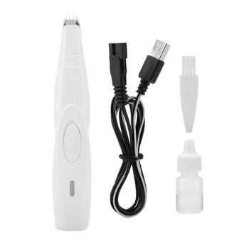 

New Rechargeable Dog Nail Grinders USB Charging Pet Nail Clippers Quiet Electric Dog Cat Paws Nail Grooming Trimmer Tools