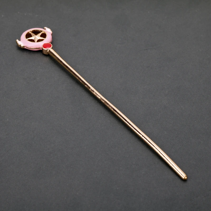 HANCHANG Ювелирная карточка Captor Cardcaptor Sakura Женская Модная элегантная заколка для