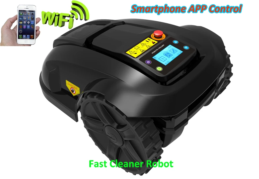  Cheapest 2017 Newest 6th Generation Mini Automatic Robot Grass Cuttter With GYROSCOPE FunctionSmart