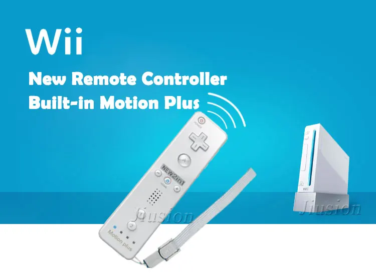 2 в 1 для nintendo wii Встроенный Motion Plus беспроводной пульт дистанционного управления Nunchuck Геймпад Джойстик видео игровые аксессуары