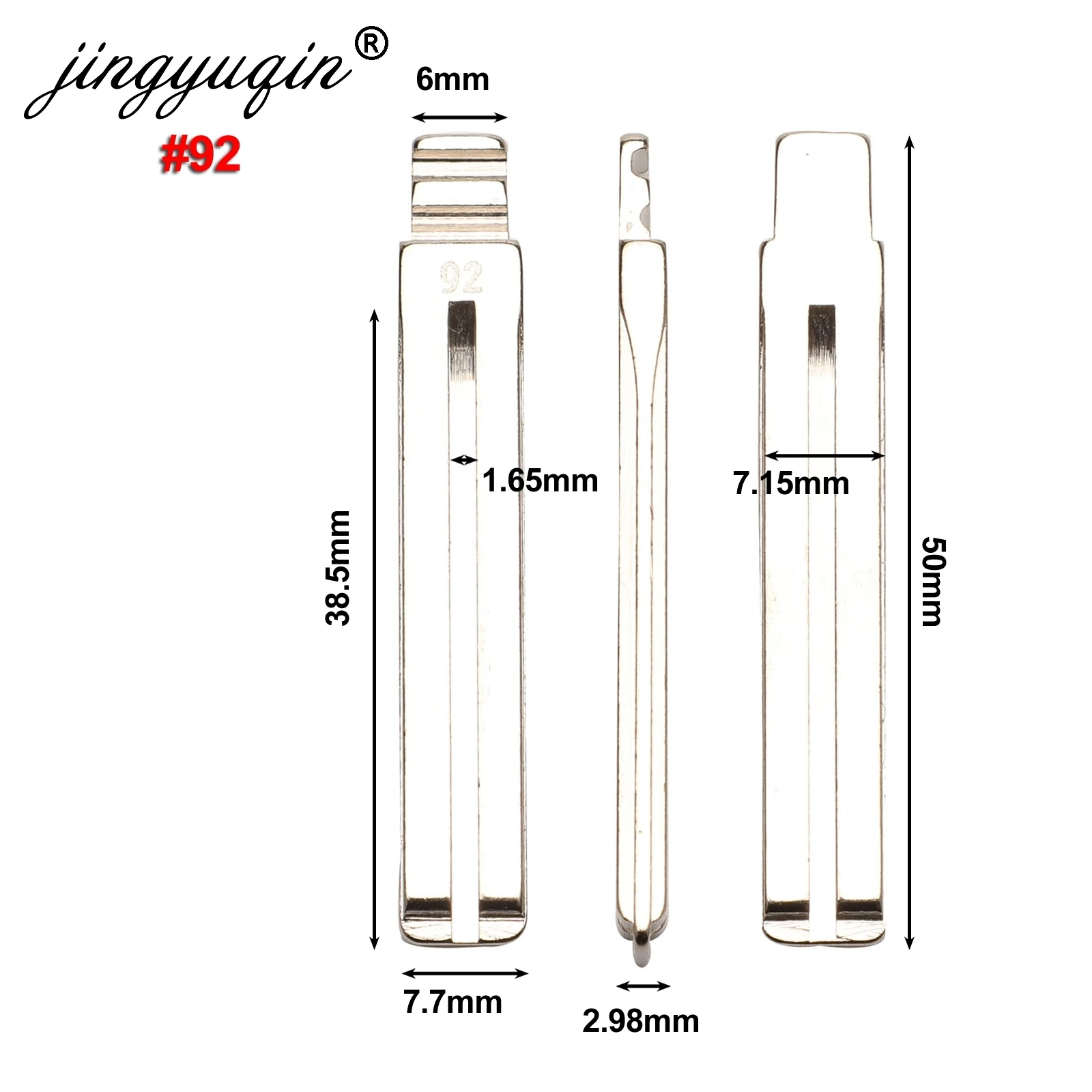 Jingyuqin-15-pz-lotto-137-92-Meta-di-Vibrazione-In-Bianco-Chiave-per-Ssangyong-Korando-Nuovo.jpg Keyforkess 15 pz/lotto #137 #92 Meta di Vibrazione In Bianco Chiave per Ssangyong Korando Nuovo Actyon C200 S170 ACTYON KYRON REXTON Switchblade - Jingyuqin 15 pz lotto 137 92 Meta di Vibrazione In Bianco Chiave per Ssangyong Korando Nuovo
