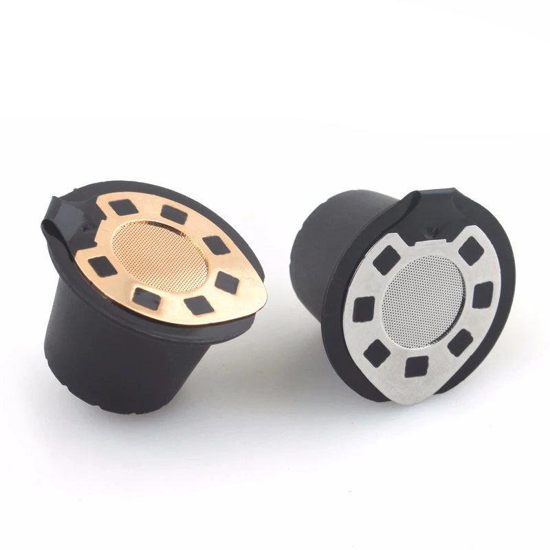 

5 Pcs Refillable Reusable Refill Coffee Capsule Pod Cup Filter Bracket Adapter for Nespresso Machines Multicolor MAL999