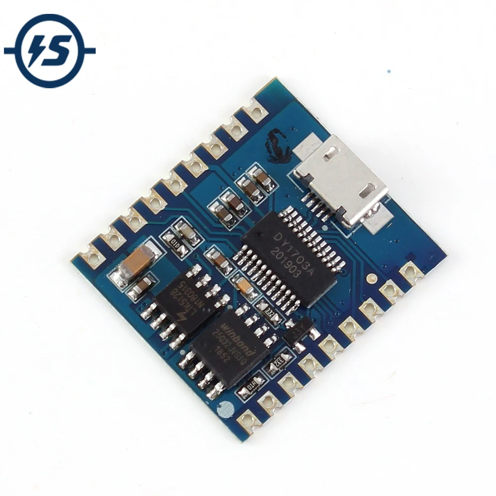 USB MP3 плеер модуль аудио Голосовая плата 8Bit I/O IO триггер UART Contorl 4 мегабайт флэш