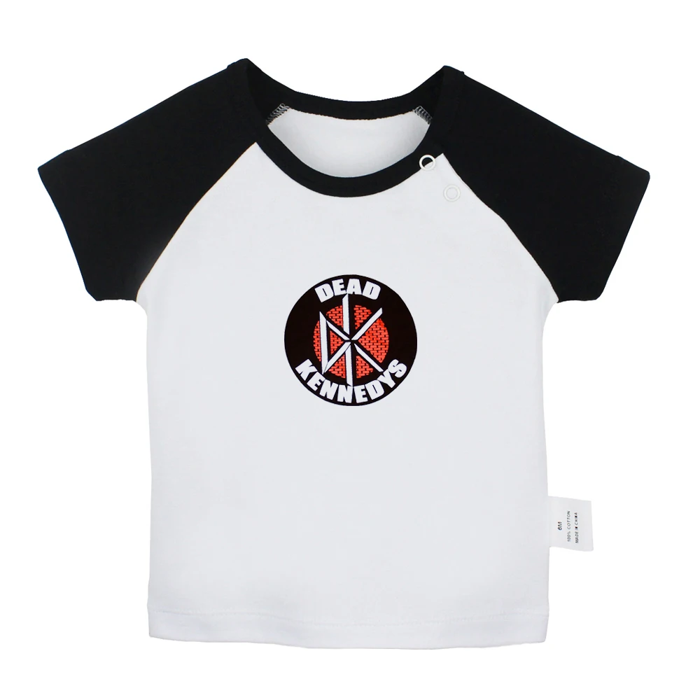 

DEAD KENNEDYS Punk Rock Bring me The horizon Band death bap concert Newborn Baby T-shirts Toddler Graphic Short sleeve Tee Tops
