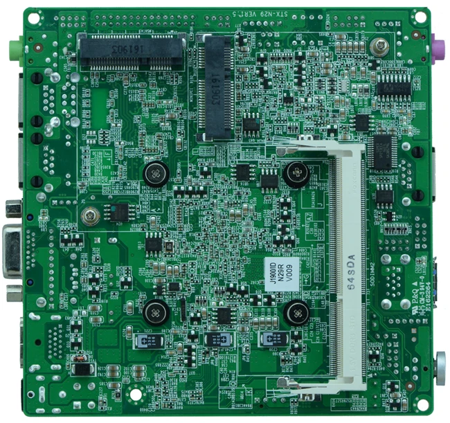 12 см * 12 см Nano ITX материнской безвентиляторный мини-ПК материнская плата 12 В J1900 Процессор USB3.0