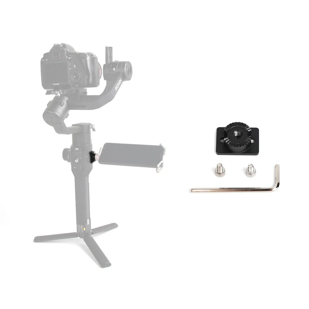 

Video Monitor Extension Mount Adapter Plate DJI Ronin S Gimbal Accessories Camera Mounting Plate Extender Stabilizer 1/4 Screw