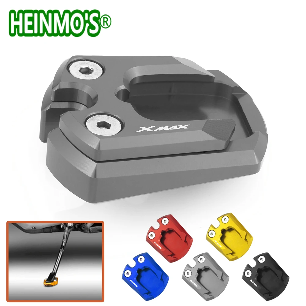 motorcycle side stand enlarge plate for yamaha xmax (3)