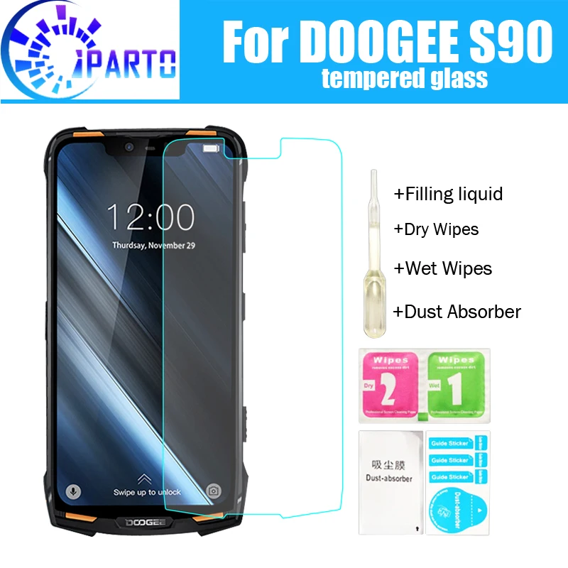 DOOGEE S90 защита из закаленного стекла 100% новое хорошее качество премиум 9H для