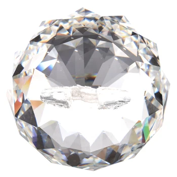 

40MM Feng Shui Faceted Decorating Crystal Pendant Ball(Clear)