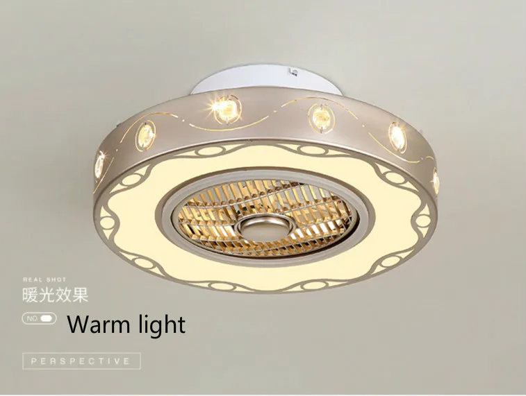 

220V 36w Electric fan LED ligt source Ceiling fan light Negative ion Remote control 4hours timing three gears adjustment 50x23cm