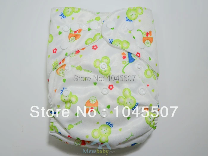 

New Arrival Waterproof Reusable Diapers Baby Diapers Washable +1PC Insert FT1
