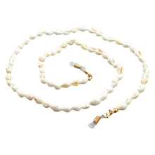 Цепочка для очков для чтения ракушка солнцезащитные очки держатель шейный ремешок веревка украшения ожерелье W729