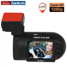 Conkim Car Camera Mini 0801S Upgrade 0801 1080P Full HD dashcam H.264 Dash Camera GPS Logger G-sensor AIT8328P OV2710 Car DVRs