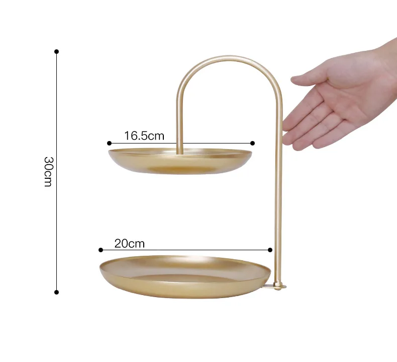 Два уровня кекс торт тарелки для подставки для свадебного торта домашний стол хранения десерт для еды украшения для лотков подставки для домашних аксессуаров