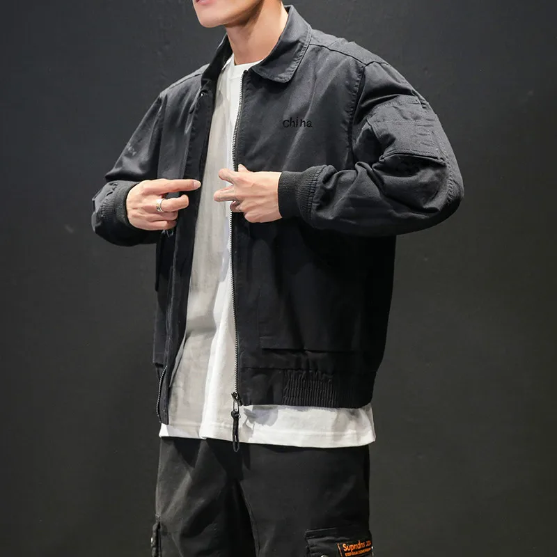 Мужская куртка, мужская повседневная куртка с отложным воротником, Мужская тактическая куртка, уличная куртка-бомбер, Мужская Куртка Jaqueta Masculina M-5XL