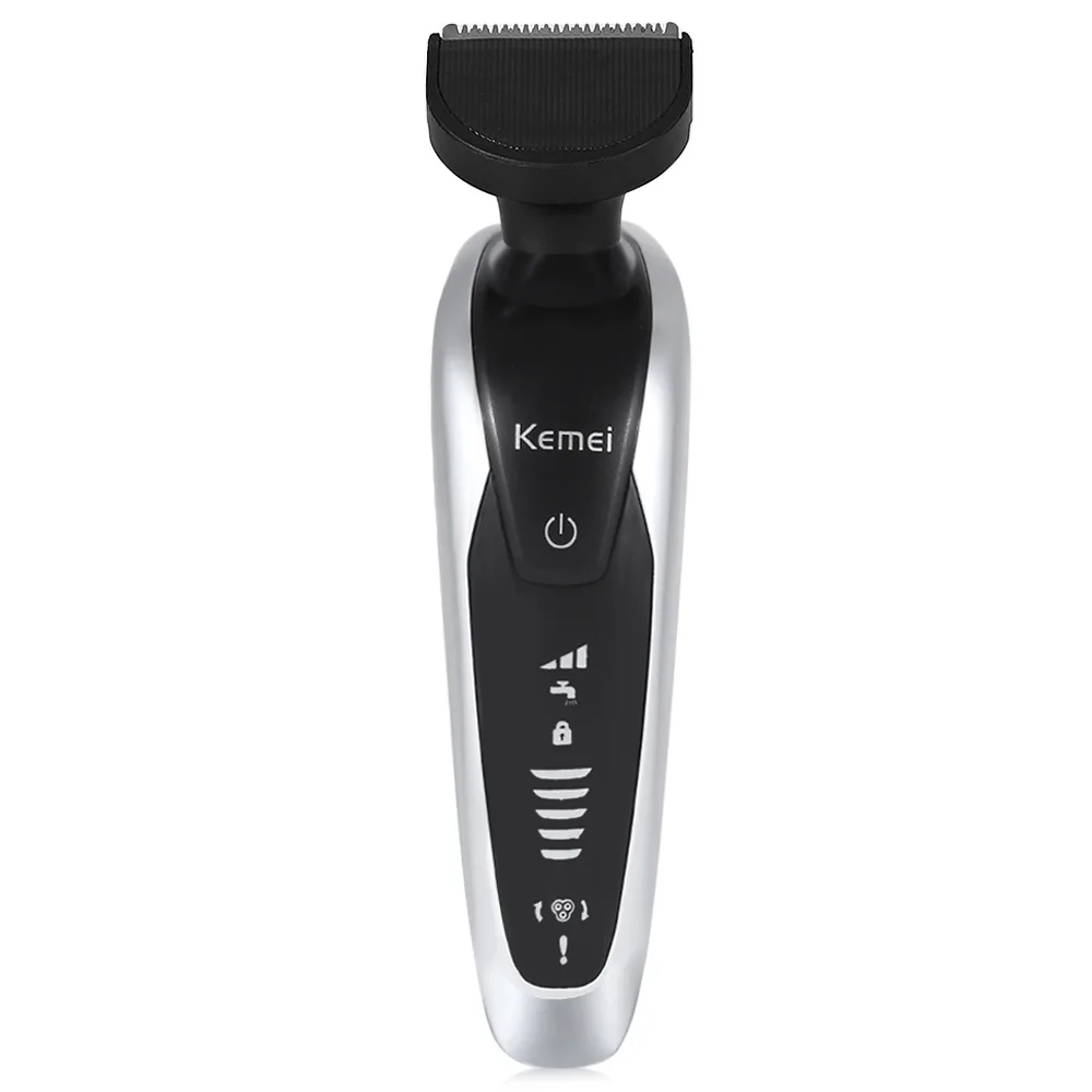 Kemei Km-8867 7 в 1 для мужчин 3D электробритва Универсальный триммер для бороды перезаряжаемые бритвы станок бритья ЕС Plug
