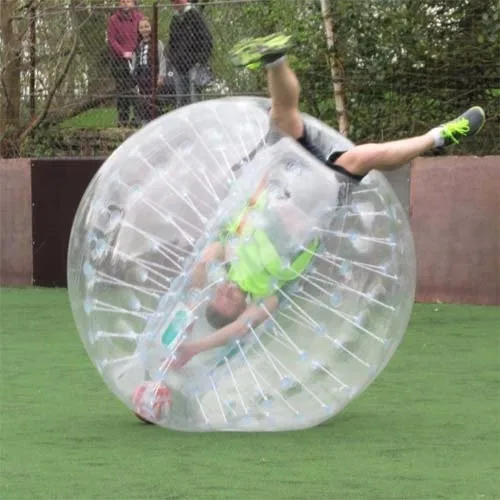 Воздушный пузырь футбольный мяч Зорб 0,8 мм ПВХ 1,2 м 1,5 м 1,7 м надувной бампербол взрослых надувной пузырь Футбол бампер мяч на продажу