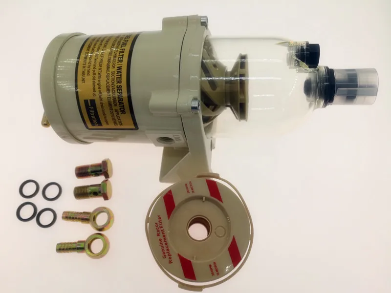 500FG ASSEMBLY WITH HEATER FUEL WATER SEPARATOR RACOR FILTER TURBINE DIESEL ENGINE FILTER MARINE SET PARTS