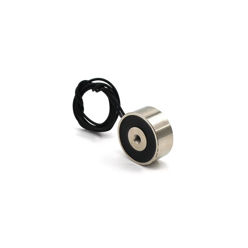 Фото YJ 45/30 DC 12 V 24 круговой микро удерживающий Электрический магнит подъема 35 KG YJ 45/30 DC 12 V 24 круговой микро удерживающий Электрический магнит подъема 35 KG