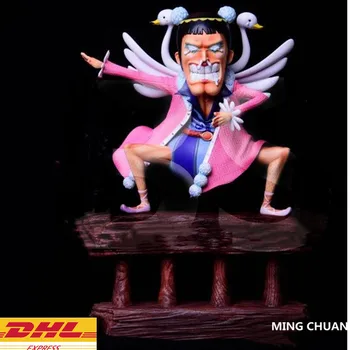 

9" ONE PIECE Bentham Bust Emporio Ivankov Sitting Mr.2 GK Action Figure Collectible Model Toy BOX D659