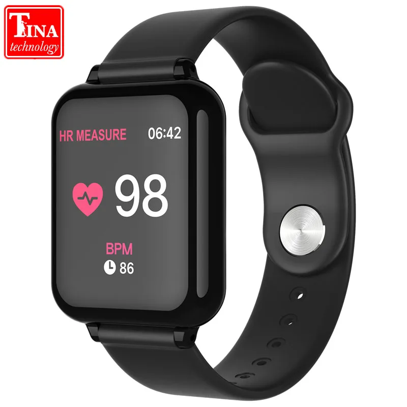 

B57 smart watch IP67 waterproof smartwatch heart rate monitor multiple sport model fitness tracker man women wearable