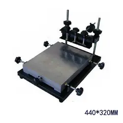 Уполномоченный PUHUI 440x320 мм Средний Размеры руководство Трафаретный принтер машины, шелк печатная машина
