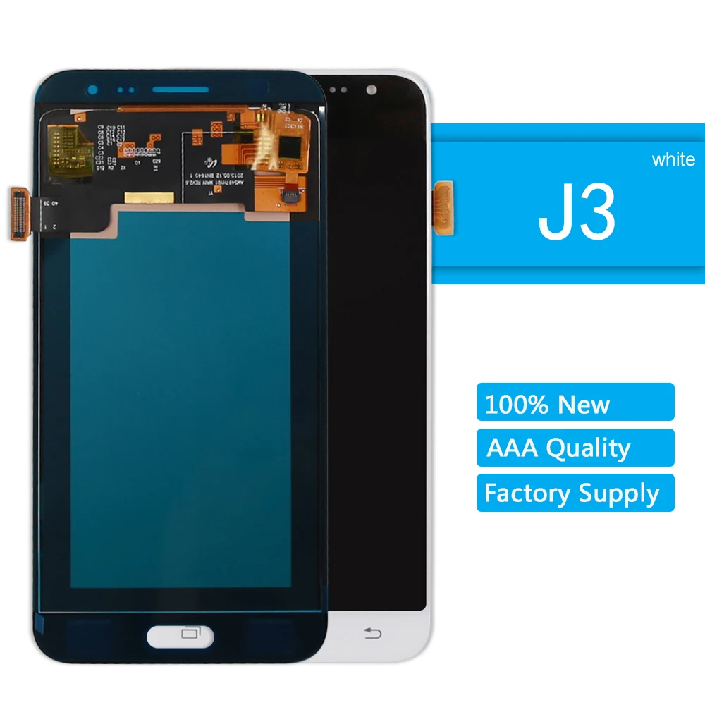 

Replacement LCD For Samsung Galaxy J3 Display LCD SM-320F Display J320A J320F J320M Touch Screen Assembly White + Tools